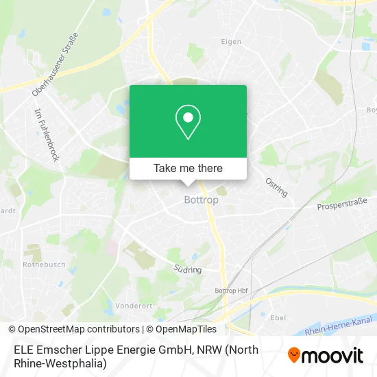 ELE Emscher Lippe Energie GmbH map