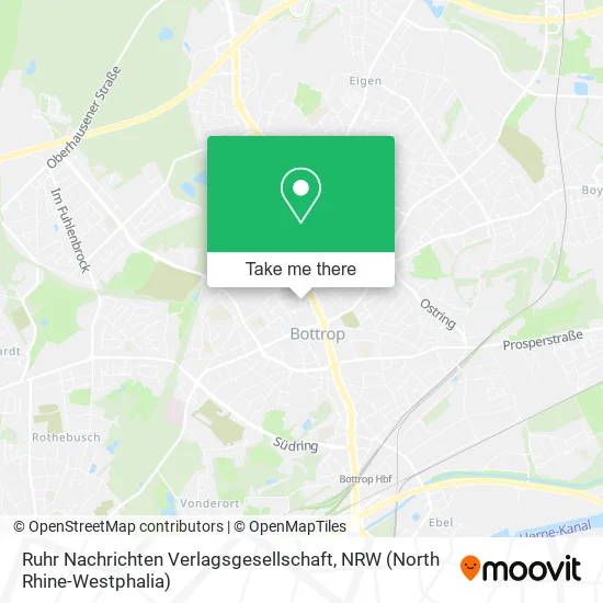 Ruhr Nachrichten Verlagsgesellschaft map