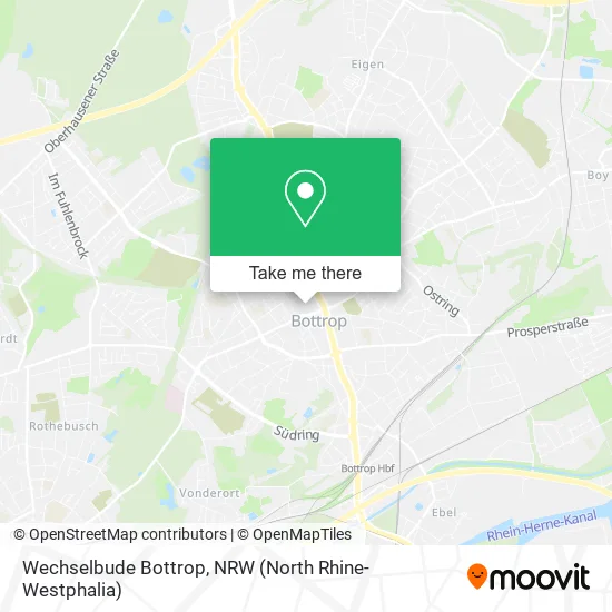 Карта Wechselbude Bottrop