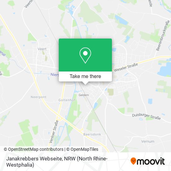Janakrebbers Webseite map