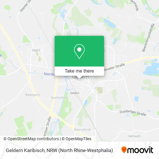 Карта Geldern Karibisch