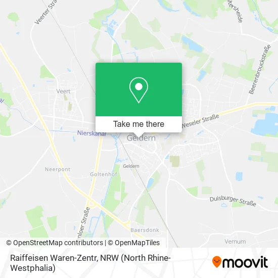 Карта Raiffeisen Waren-Zentr