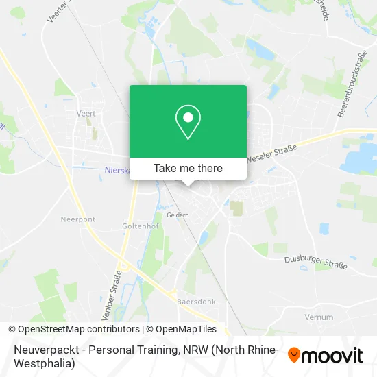 Карта Neuverpackt - Personal Training
