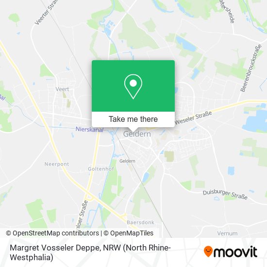 Margret Vosseler Deppe map