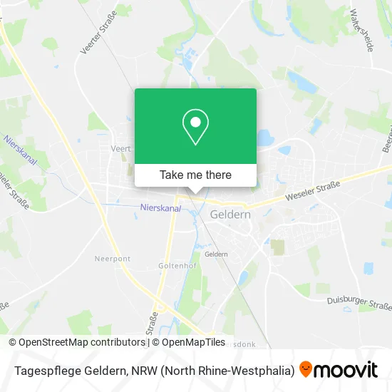 Карта Tagespflege Geldern