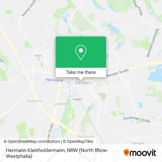 Карта Hermann Kleinholdermann