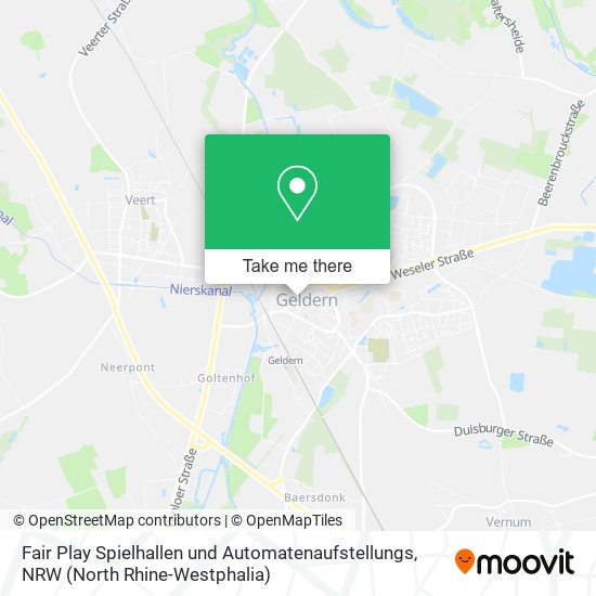 Fair Play Spielhallen und Automatenaufstellungs map