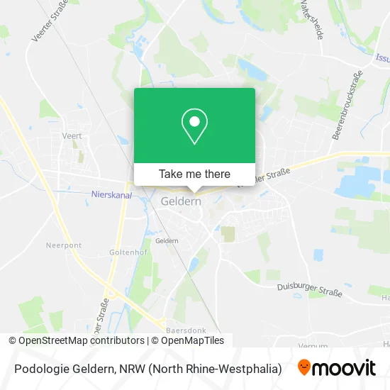 Карта Podologie Geldern