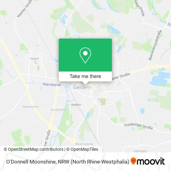 O'Donnell Moonshine map