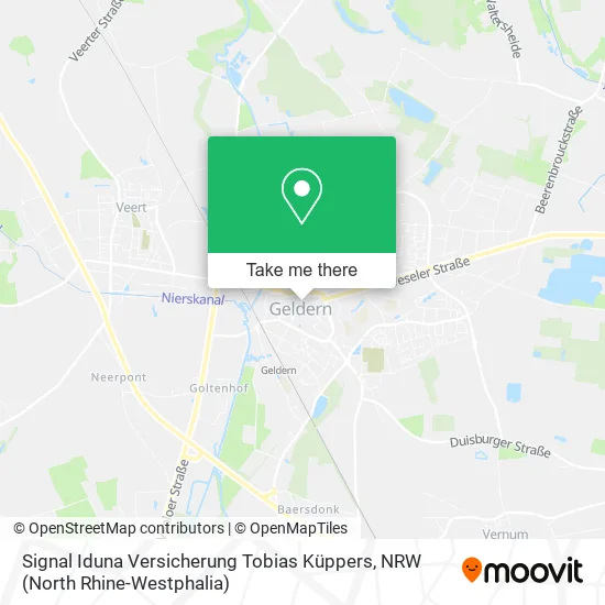 Карта Signal Iduna Versicherung Tobias Küppers