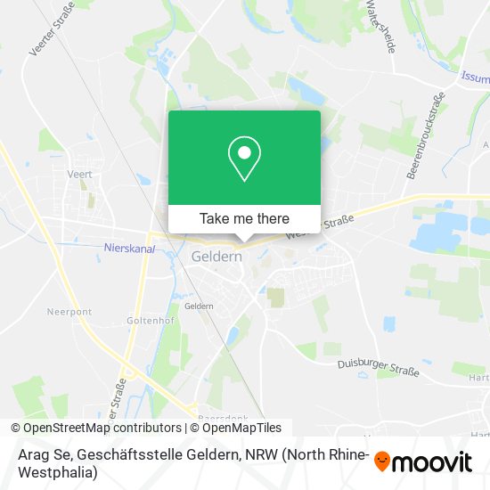 Arag Se, Geschäftsstelle Geldern map