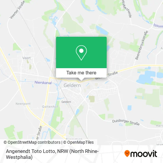 Карта Angenendt Toto Lotto
