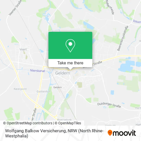 Карта Wolfgang Balkow Versicherung