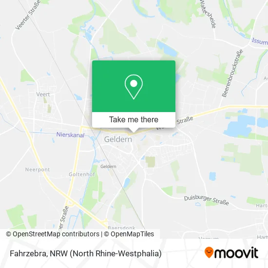 Карта Fahrzebra