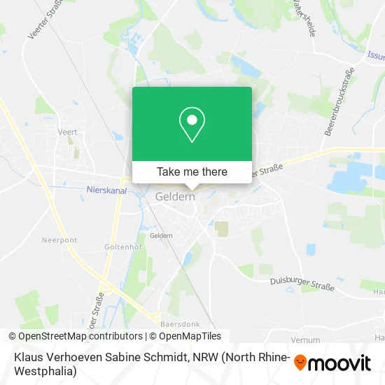 Карта Klaus Verhoeven Sabine Schmidt