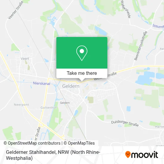 Gelderner Stahlhandel map