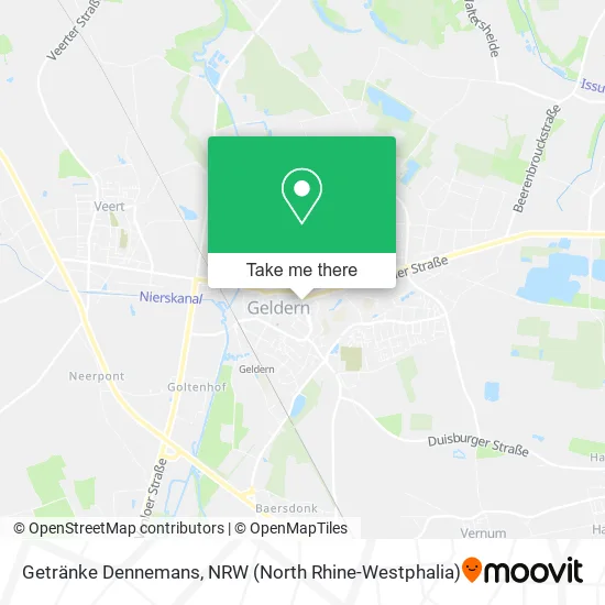 Карта Getränke Dennemans