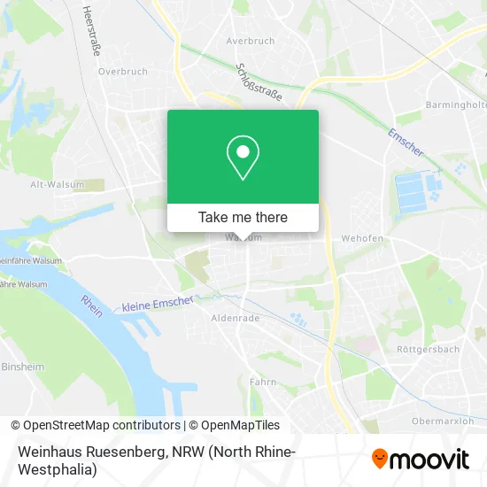Карта Weinhaus Ruesenberg