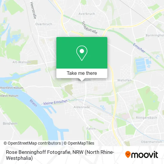 Rose Benninghoff Fotografie map