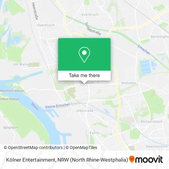 Карта Kölner Entertainment