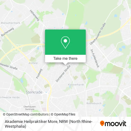 Карта Akademie Heilpraktiker More