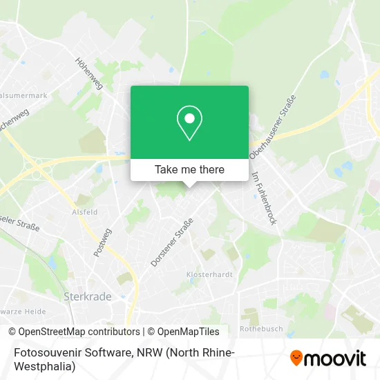 Fotosouvenir Software map