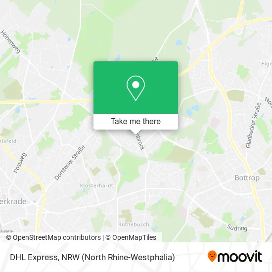 Карта DHL Express