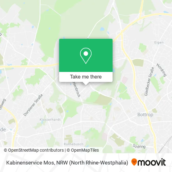 Карта Kabinenservice Mos