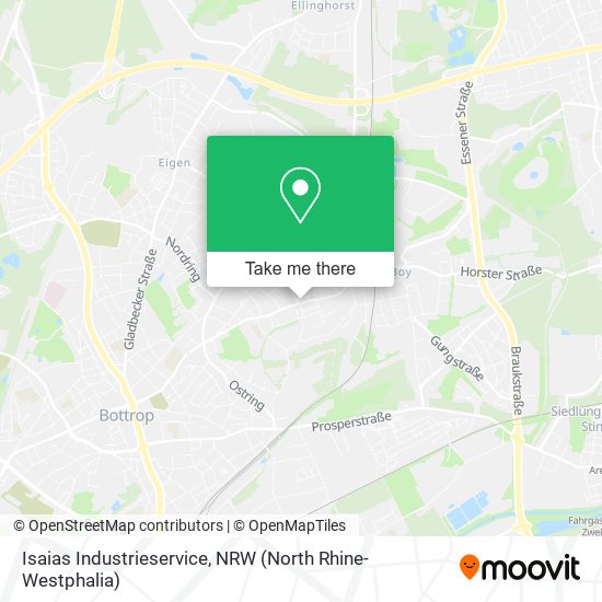 Isaias Industrieservice map
