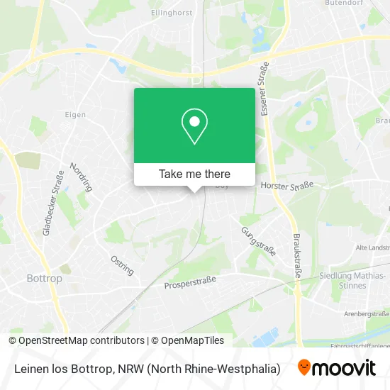 Карта Leinen los Bottrop