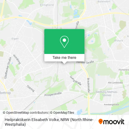 Карта Heilpraktikerin Elisabeth Volke