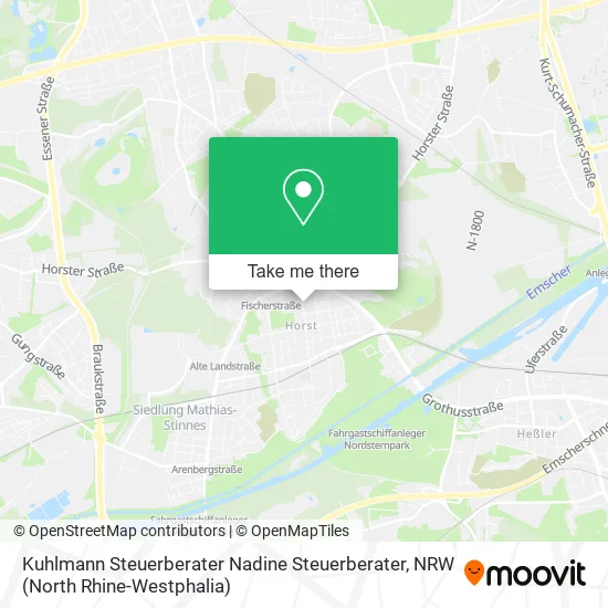 Карта Kuhlmann Steuerberater Nadine Steuerberater