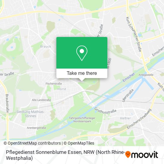 Pflegedienst Sonnenblume Essen map
