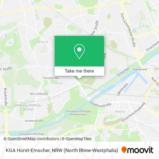 Карта KGA Horst-Emscher