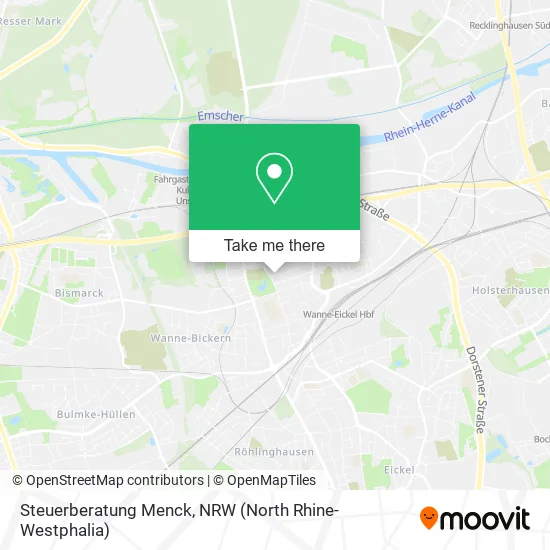 Карта Steuerberatung Menck