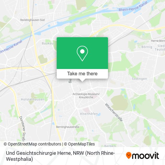 Und Gesichtschirurgie Herne map