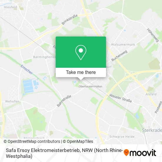 Карта Safa Ersoy Elektromeisterbetrieb