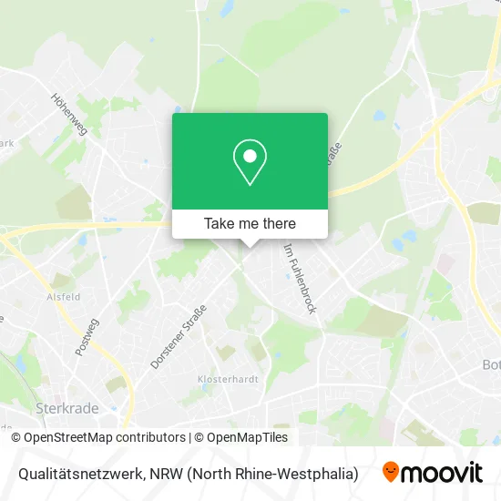 Карта Qualitätsnetzwerk