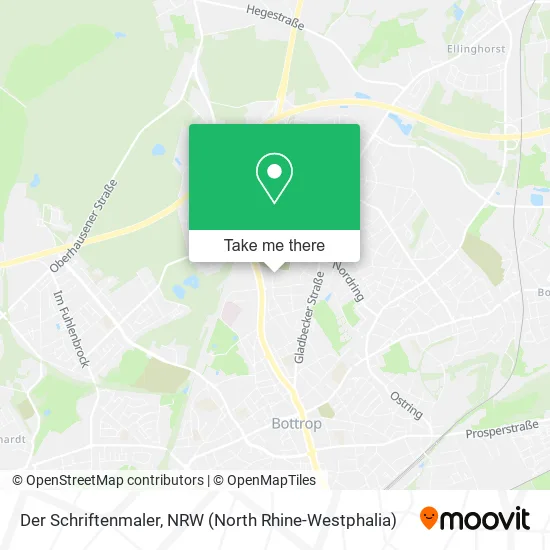 Карта Der Schriftenmaler