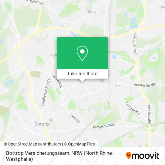 Карта Bottrop Versicherungsteam