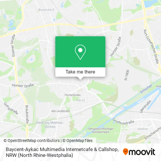 Карта Baycent-Aykac Multimedia Internetcafe & Callshop