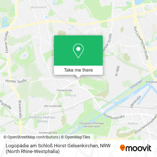 Карта Logopädie am Schloß Horst Gelsenkirchen