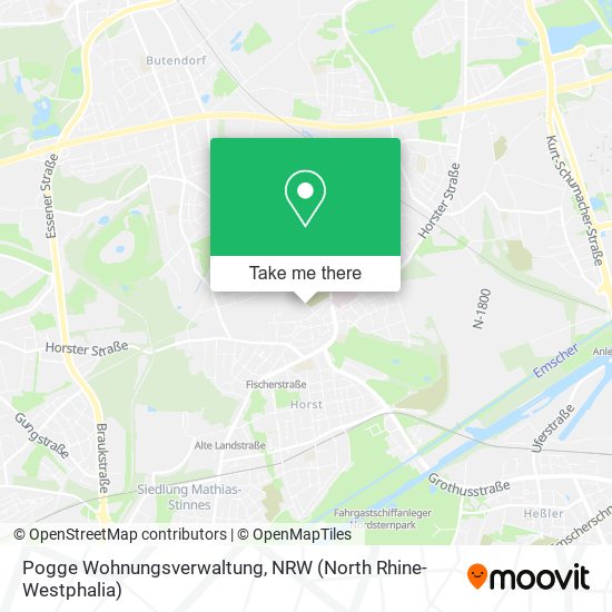 Pogge Wohnungsverwaltung map