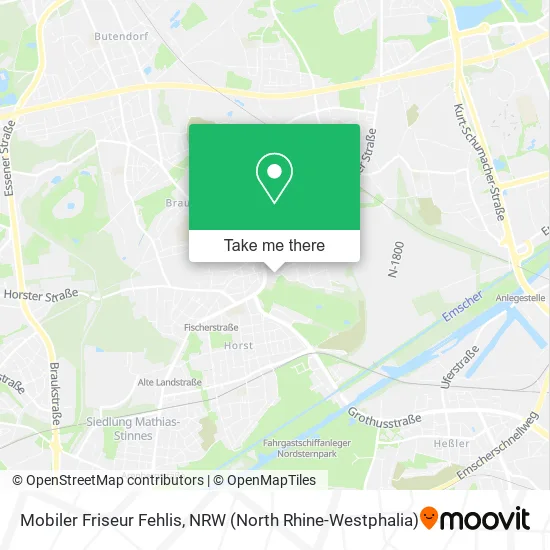 Карта Mobiler Friseur Fehlis