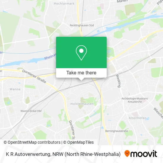 Карта K R Autoverwertung
