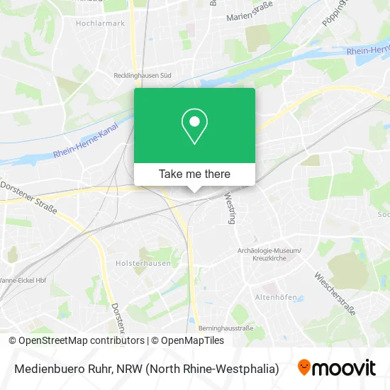 Карта Medienbuero Ruhr