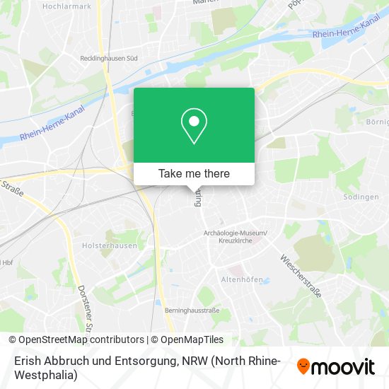 Erish Abbruch und Entsorgung map