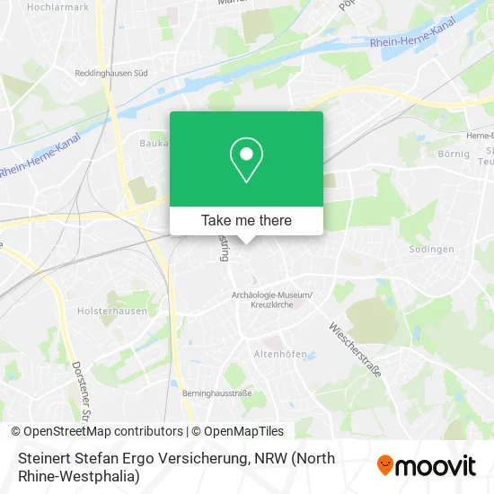 Карта Steinert Stefan Ergo Versicherung