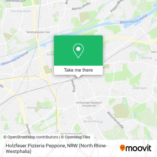 Карта Holzfeuer Pizzeria Peppone