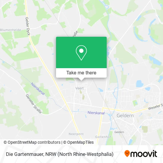 Карта Die Gartenmauer